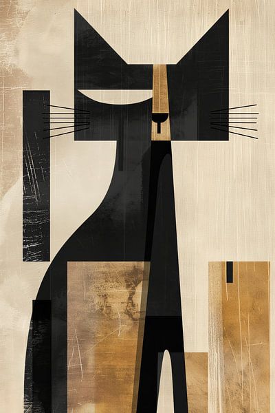 Kat abstract van Imagine