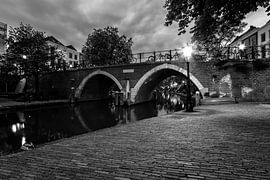 Die Vollersbrug von der Twijnstraat aan de Werf in Utrecht von André Blom Fotografie Utrecht