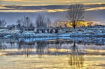 Zonsondergang in Zutphen