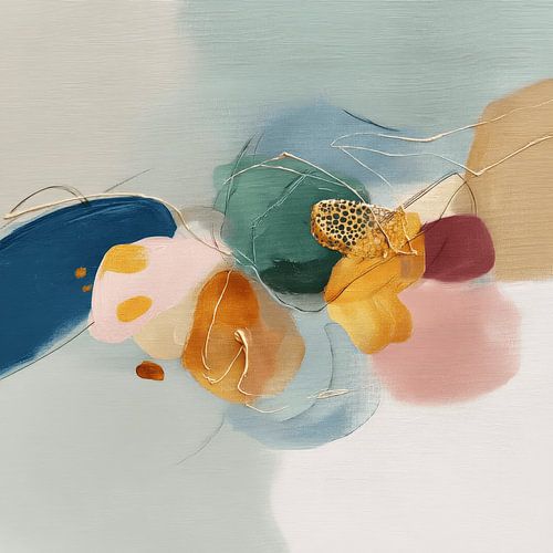 Farbenfroh, verspielt und abstrakt