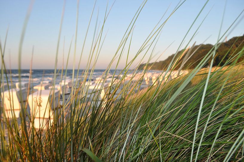 Strandkörbe am Nordstrand in Göhren auf Rügen von GH Foto & Artdesign
