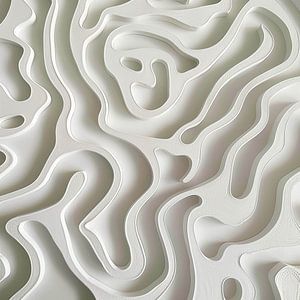 Organic Depths in Weiß und Beige