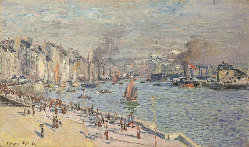 Hafen von Le Havre, Claude Monet - 1874 von Het Archief