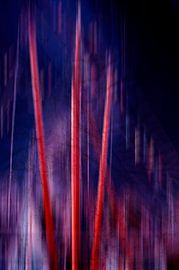 Mali navis in portu de Neuharlingersiel ( Abstrakt ) sur Photoart-Naegele