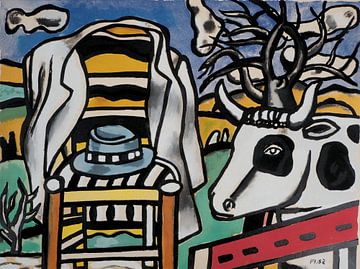 Fernand Léger, Die Kuh und der Stuhl
