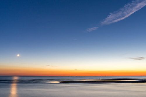 Monduntergang Katwijk aan Zee