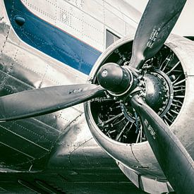 Vintage Douglas DC-3 Flugzeug Propeller von Sjoerd van der Wal