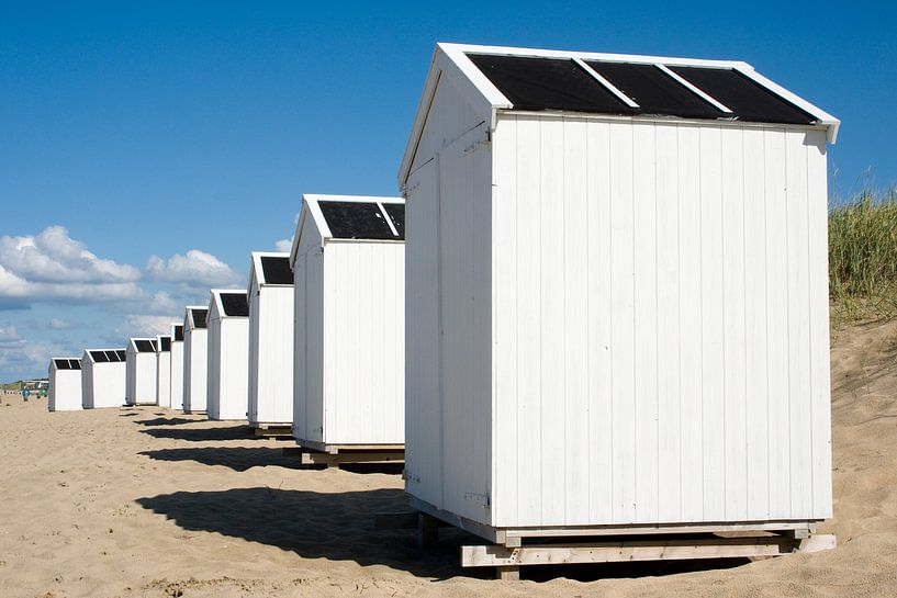 Strandhuisjes by René Wolters