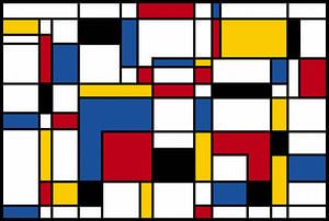 Komposition-II-Piet Mondrian