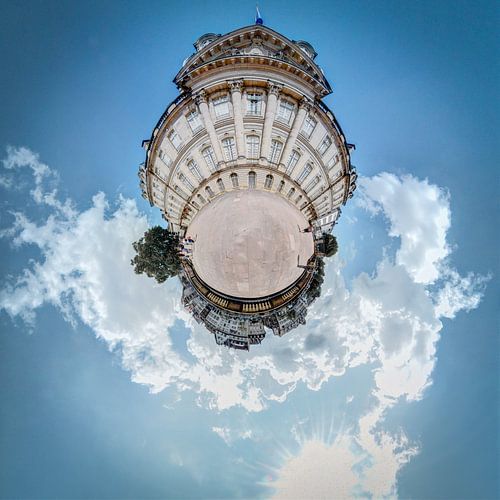 Mini Planeet 360 - Palais Rohan in Straatsburg