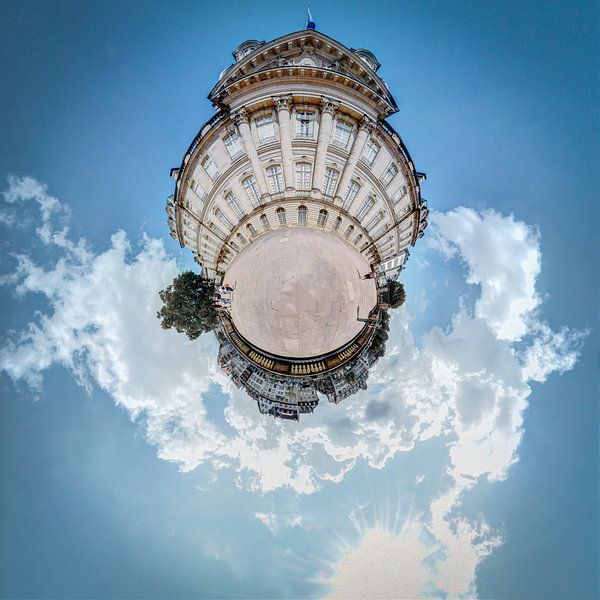 Mini Planet 360 - Palais Rohan in Straßburg von Paul Marnef