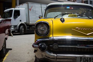 Taxi in Havana Cuba van Thomas Legius