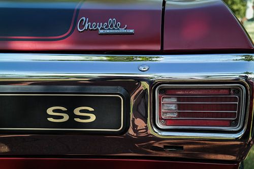 achterkant van een chevrolet chevelle ss