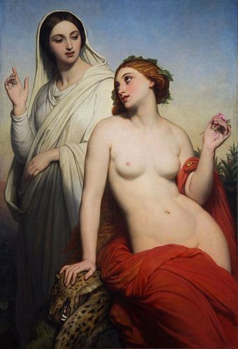 Ary Scheffer, Hemelse en aardse liefde, 1850