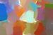 abstracte kleuren compositie van Paul Nieuwendijk