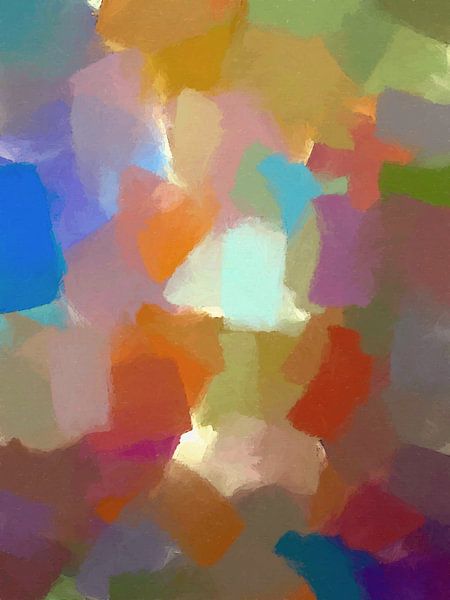couleurs abstraites cimposition par Paul Nieuwendijk