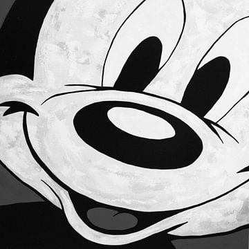 Mickey Mouse Vintage van Kathleen Artist Fine Art