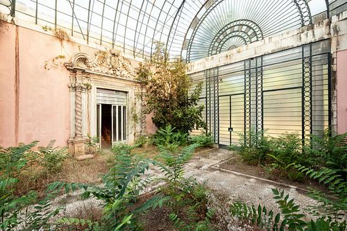 Verlassene Orte - Wintergarten am Schloss