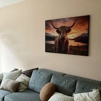 Photo de nos clients: Bœuf des Highlands écossais par Skyfall, sur ArtFrame