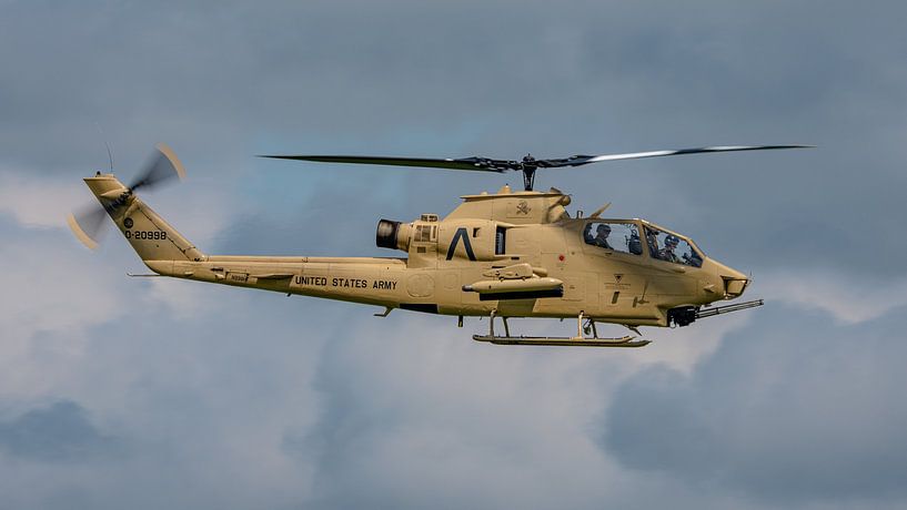 U.S. Army Bell AH-1F Cobra gevechtshelikopter. van Jaap van den Berg