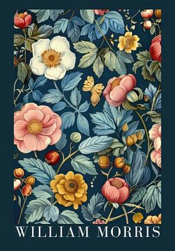 William Morris Poster by Niklas Maximilian