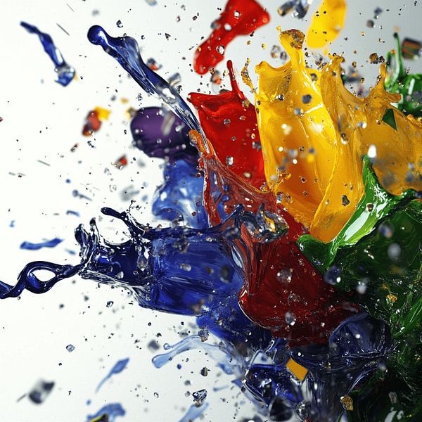Farbexplosion von CanvasbyCaro