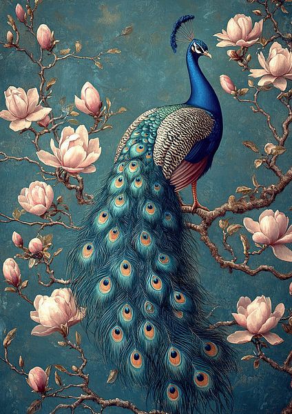 William Morris - Peacock by Niklas Maximilian