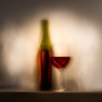 Bottle and glass of wine
