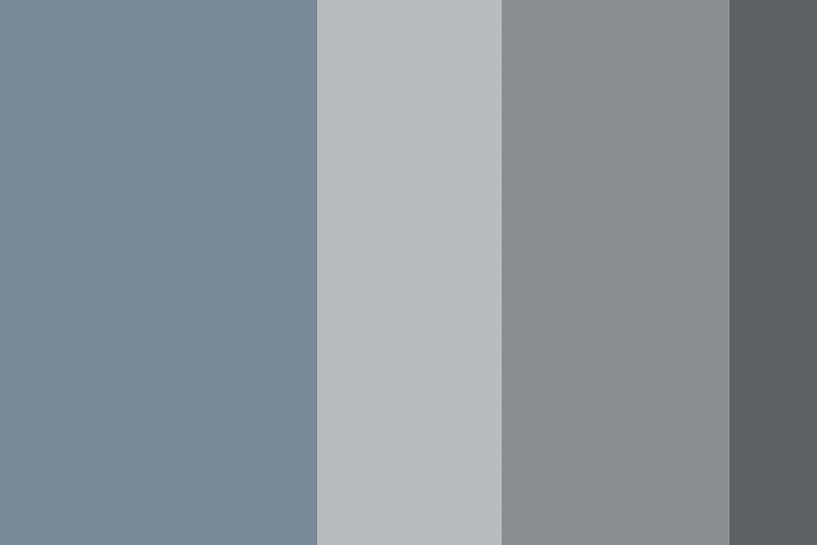 Gray trend colors abstraction by Mad Dog Art