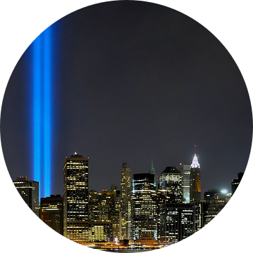 9-11 Skyline van Paul van Baardwijk