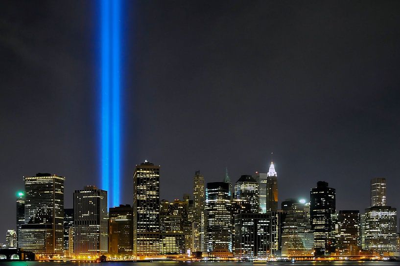 9-11 Skyline von Paul van Baardwijk