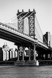 Pont de Manhattan New York City sur Anne van Doorn