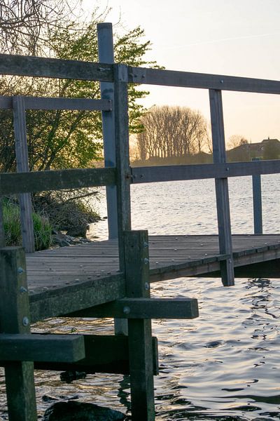 Steg am Fluss von Aan Kant