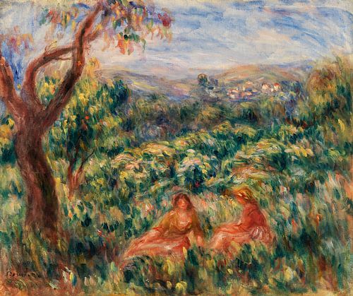paysage, Renoir 1916