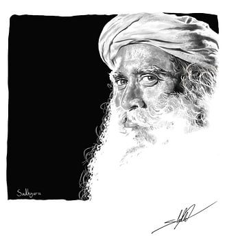 Portrait de Sadhguru