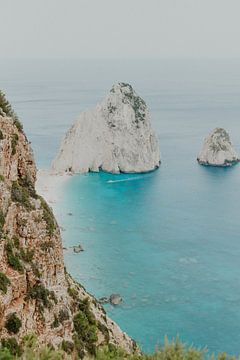 The Majestic Cliffs of Zakynthos (Keri Lighthouse 1/2) by Dixy Kracht