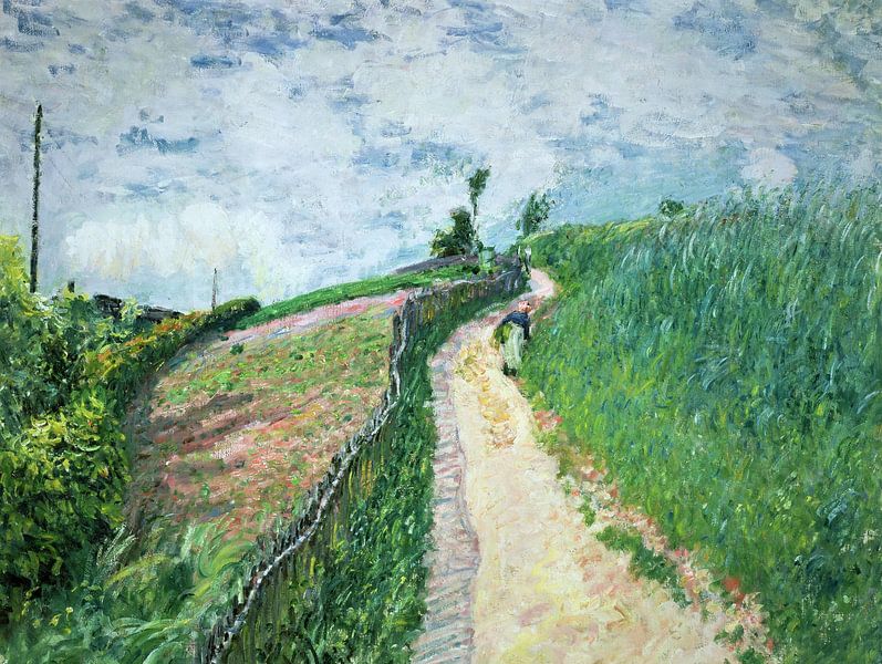 Alfred Sisley,Pad naar Ville D'Avray van finemasterpiece
