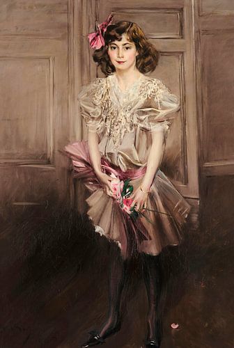 Portret van Helen Victoria Crocker Russell, Giovanni Boldini