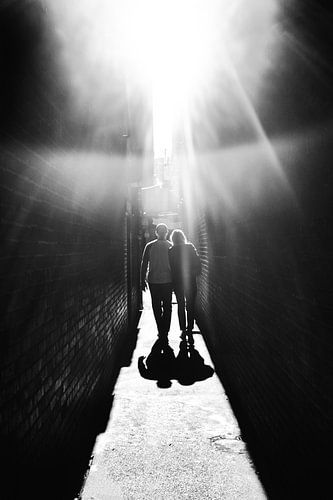 Walking into the light