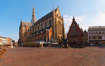 Cathedral Grote Bavo  Kerk Haarlem Holland sur Brian Morgan