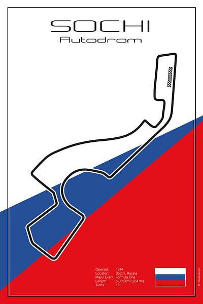 Racetrack Sochi by Theodor Decker