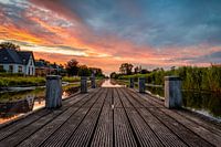 Sunset in Bedum