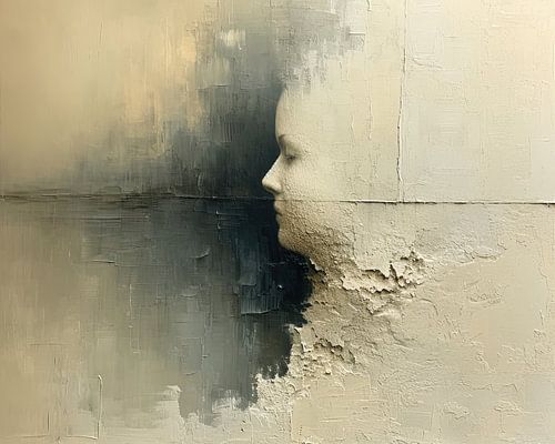 Portrait Beige Woman | Whispers Unvoiced