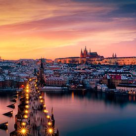 Charles Bridge from above by Roy Poots