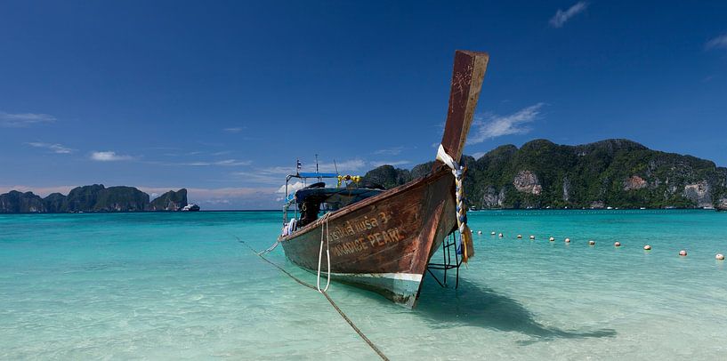 Koh Phi Phi boats by Mike van den Brink