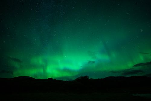 Aurora boven Hjerkinn