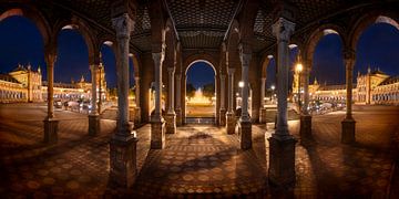 Plaza de España in Seville by Voss photography