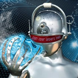 Être ou ne pas être : les cyborgs entre technologie, éphémère et quête d'humanité sur AidasignArt