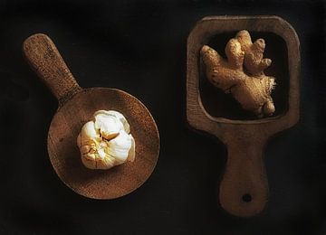 Colourful,cheerful still life with herbs. by Saskia Dingemans Awarded Photographer