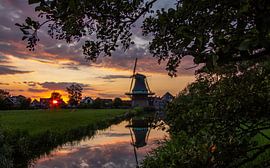 Molen de Gouden Engel in Koedijk.